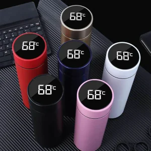 H829888967a2c49489c4de860a2af5628C.webp ترمس ذكي 500 مل: قهوتك بالحرارة المثالية! 🌡️☕