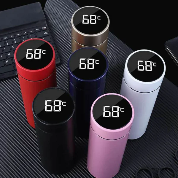 H829888967a2c49489c4de860a2af5628C.webp ترمس ذكي 500 مل: قهوتك بالحرارة المثالية! 🌡️☕
