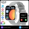 LIGE ساعة ذكية ⌚️ شاشة AMOLED، اتصال بلوتوث!
