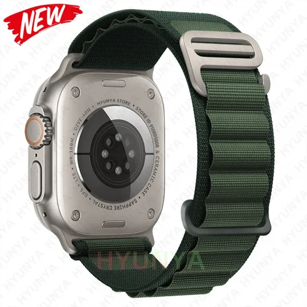 حزام ستايل عصري لساعة آبل ألترا ⌚️ مغامرتك تبدأ هنا!