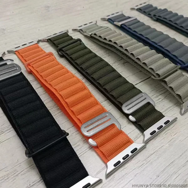 S37f91ef5ed414d86b8c69987be696efc7.webp ⌚️ حزام أبل واتش ألباين: أناقة ومغامرة!
