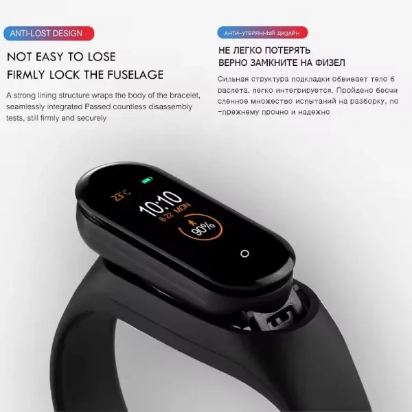 ساعة ذكية رياضية ⌚️ تتبع لياقتك وصحتك! 💪