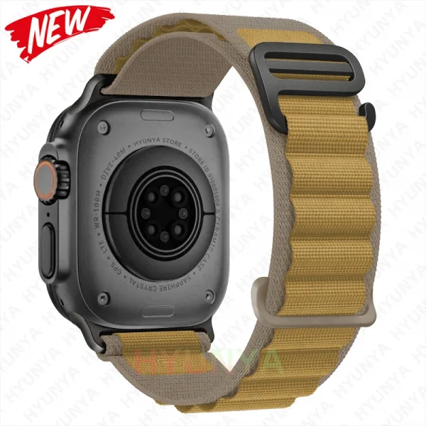 حزام ستايل عصري لساعة آبل ألترا ⌚️ مغامرتك تبدأ هنا!