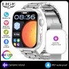 LIGE ساعة ذكية ⌚️ شاشة AMOLED، اتصال بلوتوث!