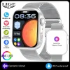 LIGE ساعة ذكية ⌚️ شاشة AMOLED، اتصال بلوتوث!