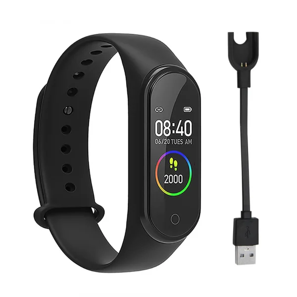 Se533196d97464fd3bbda70ddd053efebK.webp ساعة ذكية رياضية ⌚️ تتبع لياقتك وصحتك! 💪