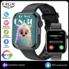 LIGE ساعة ذكية ⌚️ شاشة AMOLED، اتصال بلوتوث!